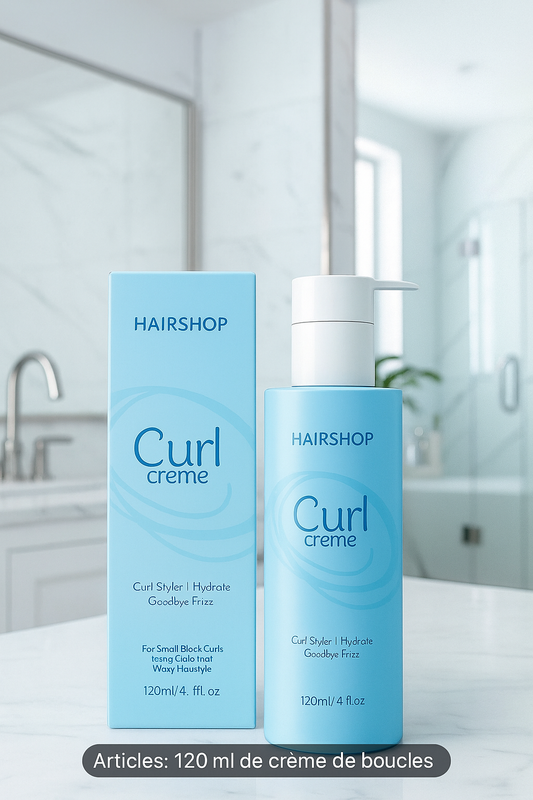 HAIRSHOP Curl Crème – Deep Hydration for Perfect Curls